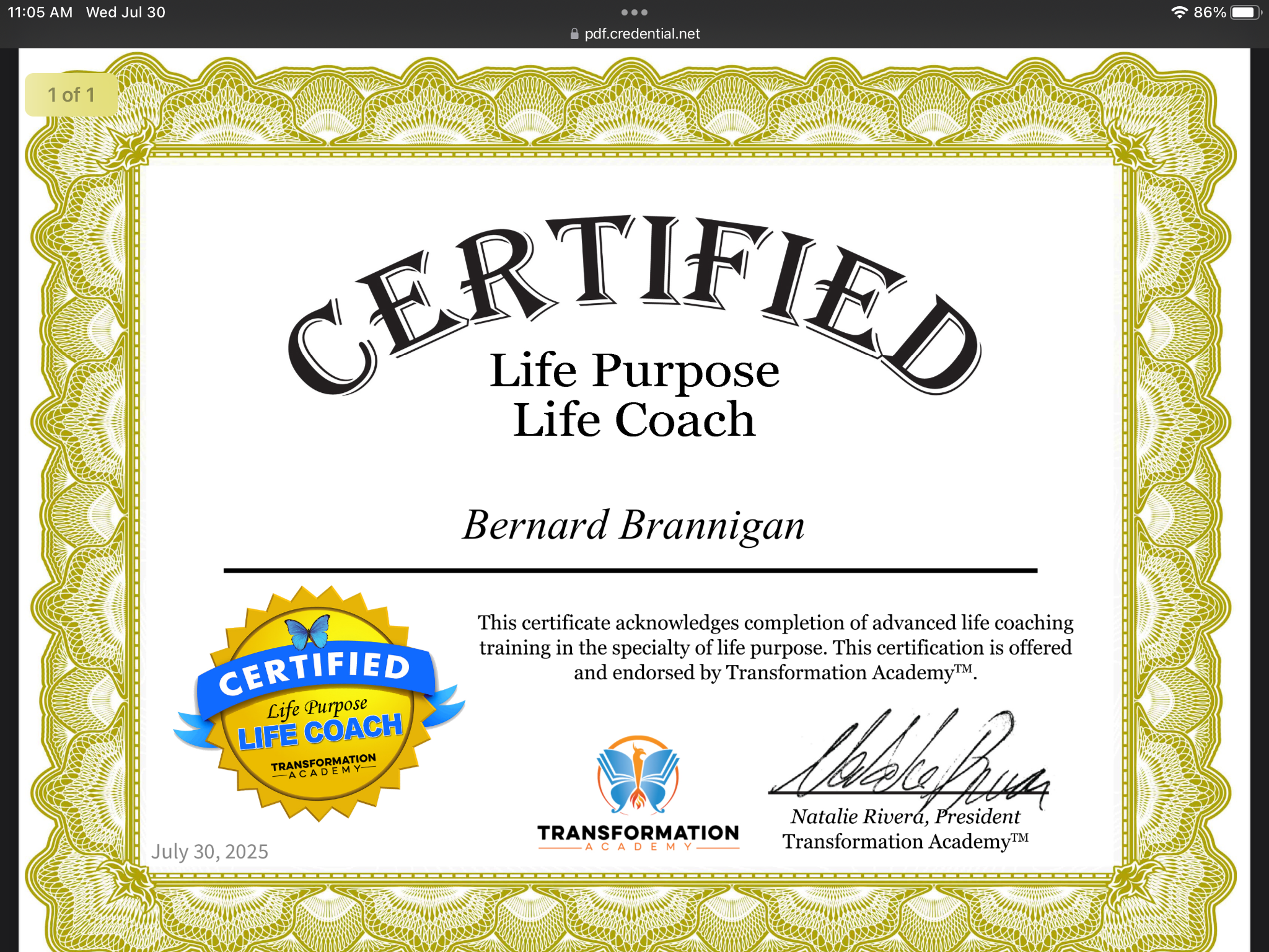 Life Purpose Coach