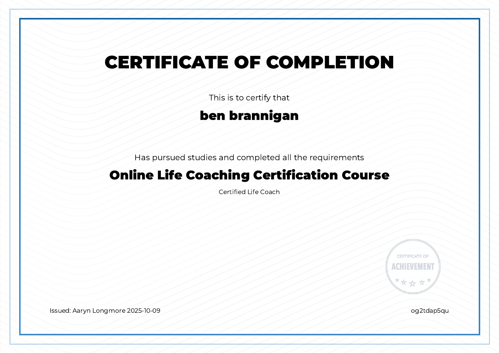 Online Life Coach 